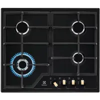 Electrolux EGS6436RK, zwart, inbouw gasfornuis, 4 zones