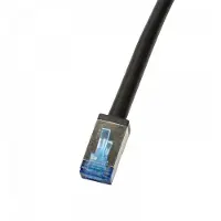 Logilink CAT 6A buitenkabel, S/FTP, PVC, zwart, 50 meter