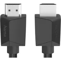 Hama 00200703 HDMI-kabel HDMI Aansluitkabel HDMI-A-stekker, HDMI-A-stekker 3.00 m Zwart 4K UHD