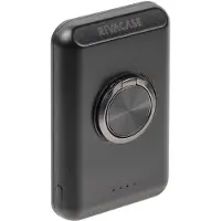 Rivacase VA2603, 5000 mAh, lithium-polymeer (LiPo), Quick Charge 3.0, draadloos opladen, 3,7 V, zwart