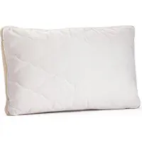 Vitapur Peuter Hoofdkussen - Kinder Hoofdkussen - Kinderkussen - Gerecycled hoofdkussen - Ongebleekt Katoen - Ergonomisch - 40x60 cm