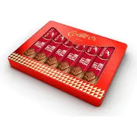 Côte d'Or deluxe geschenkdoos - mix van 6 chocoladerepen - melkchocolade met melkvulling - origineel chocoladecadeau - 282g