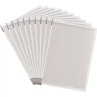 Tarifold Antibacteriële displaypanelen , voor displaypaneel systeem Sterifold, staand formaat A4, open top, PVC, wit, 10 st.