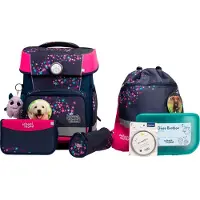School-mood Champion Pro Schooltas set 7-delig paars