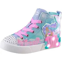 SKECHERS Sneakers 'Seashell Magic - Mermaid Sea' blauw