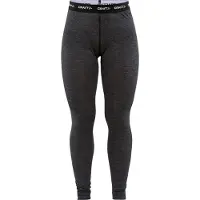 Craft Extra warm Merino Wollen Thermobroek Dames - Core Wool - Zwart / S