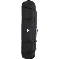 Burton - Snowboardhoezen - Wheelie Flt Attendant True Black voor Unisex van Gerecycled Polyester - Maat 166 cm - Zwart