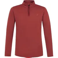 Protest Skipully Men Rewill 1/4 Zip Active Top Barn Red-XL