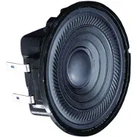 Visaton K 50 WP - 8 Ohm 2 inch 5 cm Mini-luidspreker 2 W 8 Ω Zwart Kunststof membraan, Vochtbestendig, UV-bestendig