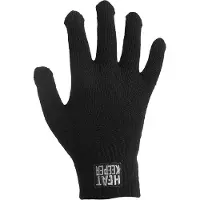 Heat Keeper Heatkeeper - Gebreide thermo sporthandschoenen kinderen - Zwart - 5/8 Jaar - 1-Paar - Sporthandschoenen kinderen
