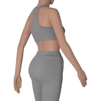 Xtreme - Sport top dames - Grijs - M - 1-Stuk - Sport topje