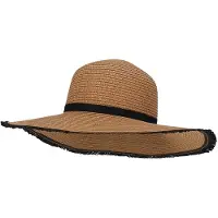 Sarlini Zomerhoed Dames - Rieten strandhoed - Zonnehoed - Strohoed dames - Strandhoed dames