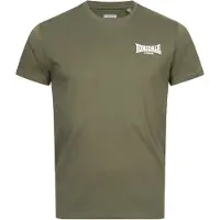 Lonsdale Shirt 'Elmdon' olijfgroen / wit