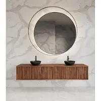 Gliss Design Onderkast heronimus 180x45x35 cm 2 laden met topplaat walnut
