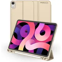 Phreeze Hoesje geschikt voor iPad Air 11 2024/2025/2023/2022 7/6 generatie Hoes Smart Cover Inklapbaar Standaard Pencil Vakje