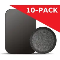 Phreeze Metalen Platen Telefoonhouder - Zelfklevend - Voor Magneethouders - Sterke Grip - Universeel - Zwart