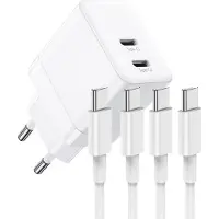 Phreeze Snellader voor Galaxy A57 A56 A55 A37 A36 A35 A27 A26 A25 A15 - Usb C naar usb C Kabel 1 Meter - Usb C Adapter 35w GaN - Super Fast Charging - PPS Fast Charging
