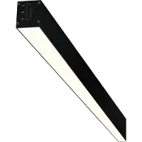 BES LED Lineaire LED Hanglamp - Lijnverlichting - Kozolux Tino - 40W 4200lm - Natuurlijk Wit 4000K - 120cm - Zwart