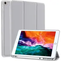 Phreeze Smart Case geschikt voor iPad 10.2 2019/2020/2021 Hoesje Hoes Cover - Met Pen Houder - Vouwbaar - Standaard