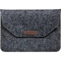 Phreeze Vilt Laptop Sleeve 11 tot 12,6 inch - Zwart - Dames/Heren - Laptophoes met Opbergvakken - Luxe Laptopsleeve - Tas