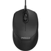 Phreeze Computermuis voor Kleine Handen - Optisch - Muis met Draad - 1200 DPI - Ergonomisch Design - Bedraad - USB aansluiting