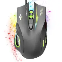 Phreeze Bedrade Gaming Muis met Duimsteun - RGB - 7 Knoppen - 800 t/m 3200 DPI - Fire Knop - Ergonomisch Design