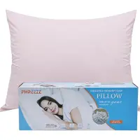 Phreeze Slaapkussen met Kussensloop - Hoofdkussen Nekklachten - 60x70 CM - Gecertificeerd Traagschuim - Afstelbaar - Zacht, Koel & Drukverlagend - Kussen 60 x 70