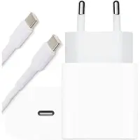 Phreeze 25w Fast Charger + usb C Kabel - 1 Meter - Usb C naar usb C - Snellader voor o.a S24, S23, S22, S21, S20, A8, A9 (Ultra, Plus, Lite)