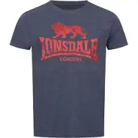 Lonsdale Shirt navy / rood