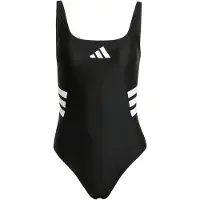 Adidas Sportbadpak '3-Stripes U-back' zwart / wit