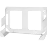 FIRST AID ONLY wandhouder voor verbandkist P-10018, wit kunststoff, voorgeboorde gaten