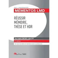 Gualino Eds Réussir mémoire, thèse et hdr 6eme edition