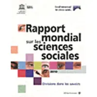 Du Croquant Rapport mondial sur les sciences sociales, 2010 divisions dans les savoirs