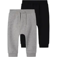 TWO SOON Broek grijs gemêleerd / zwart