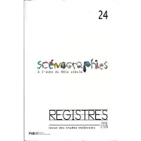 Presses De La Sorbonne Nouvelle REGISTRES,24:SCENOGRAPHIES A L'AUBE DU 21E SIECLE