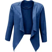 18N62 Bolero 'NECharmoise' blauw