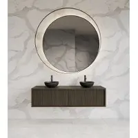 Gliss Design Onderkast Heronimus 160x45x35 cm 2 Laden Met Topplaat Charcoal