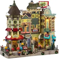 Lemax Jingle Bell Bazaar 18x32x30 cm Kersthuisje