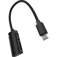 Phreeze USB C Audio Splitter - USB C naar 2x USB C - Muziek + Opladen - Geschikt voor o.a S24,S23,S22,S21,S20,S10,S9,S8,A54