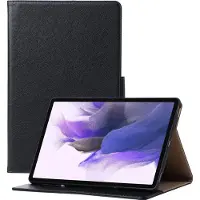 Phreeze Hoes geschikt voor Samsung Galaxy Tab S7 FE 5G 12.4 inch 2021 Hoesje Luxe Kunstleer Standaard Opbergvak Magnetisch