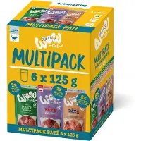 WOW Cat Voordeelpakket: 24 x 125 g Adult Mix (3 soorten) nat kattenvoer