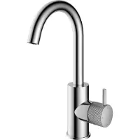 Hotbath Cobber X CX004 Wastafelkraan Draaibare Uitloop - Verouderd Messing - Zonder Waste - Messing - Kranen, Wastafelkranen, Opbouw Wastafelkranen