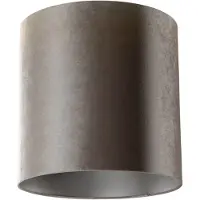QAZQA Velours lampenkap taupe cilinder 40/40/40