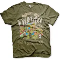 Hybris Teenage Mutant Ninja Turtles Heren Tshirt -2XL- Bros On The Road Groen