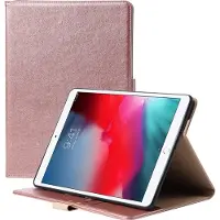 Phreeze Luxe hoes geschikt voor iPad 9.7 inch 2018/2017 6e/5e generatie 9,7 Kunstleer Standaard Inklapbaar Book Case Smart Cover Stevig