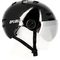 Optimiz - Fietshelm met vizier - elektrische fiets - EN 1078 - L (59-61cm)