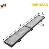 WIX FILTERS WP9233 Interieurfilter