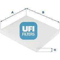 Ufi 53.248.00 Interieurfilter