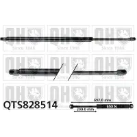 Quinton Hazell QTS828514 Gasveer achterklep