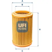 Ufi 27.E34.00 Luchtfilter